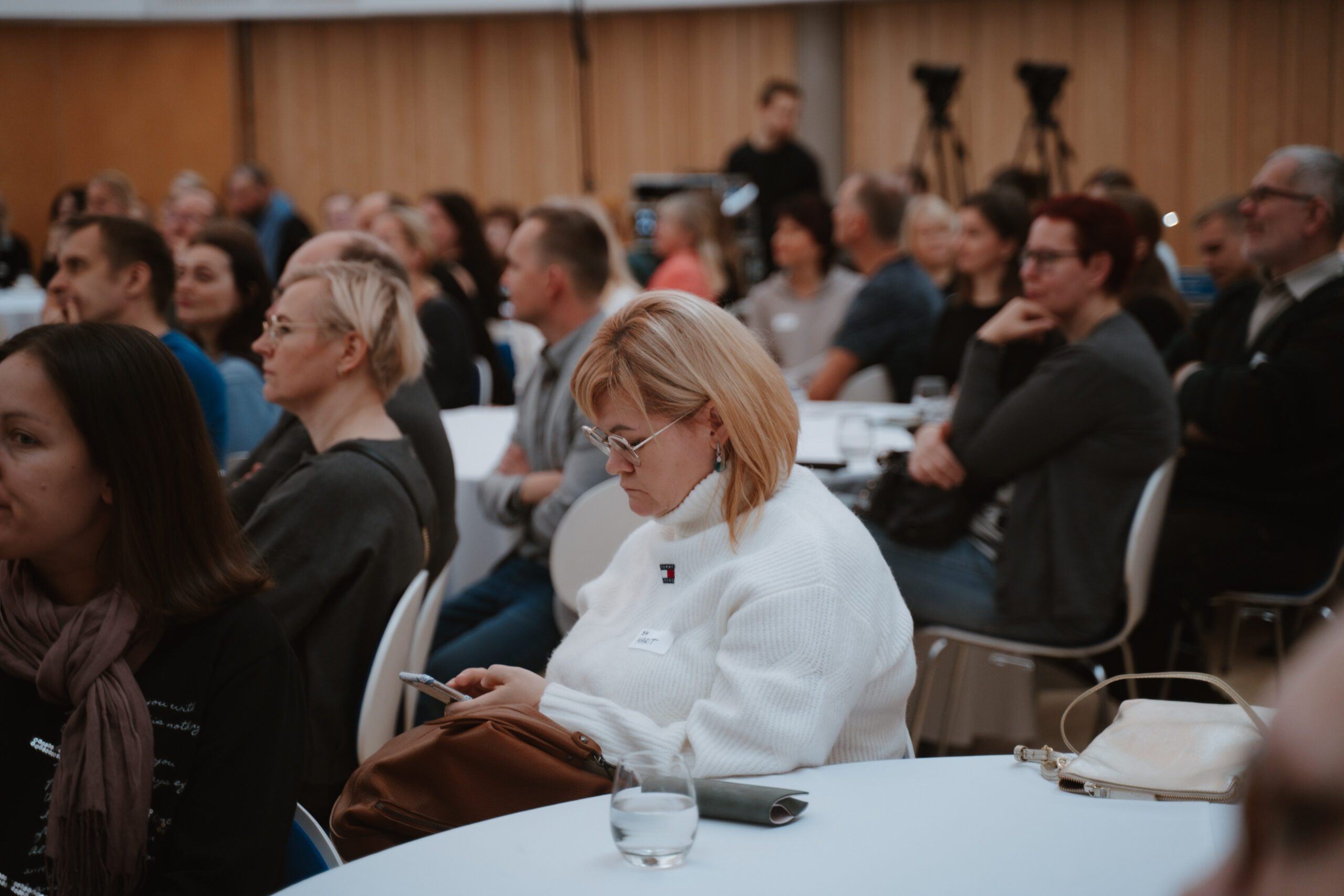 Konverentsi pildistamine, fotograaf Tallinnas