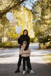 Lapse sünnipäeva fotosessioon